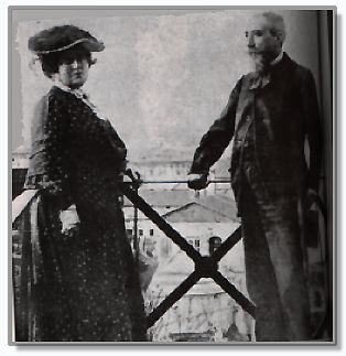 Mme de Caillavet e Anatole france foto