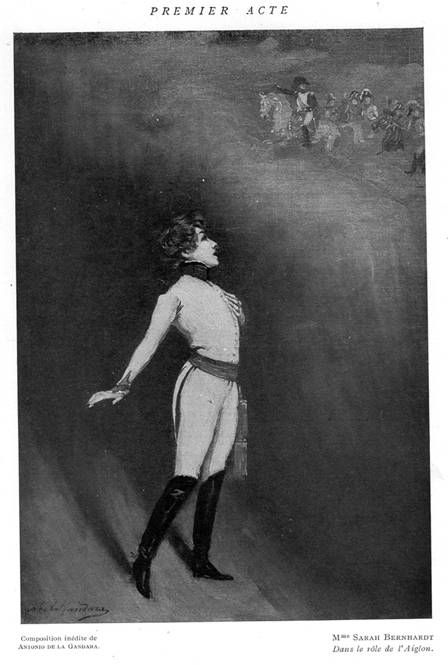 Antonio de La Gandara-Sarah Bernhardt nel ruolo dell'Aiglon