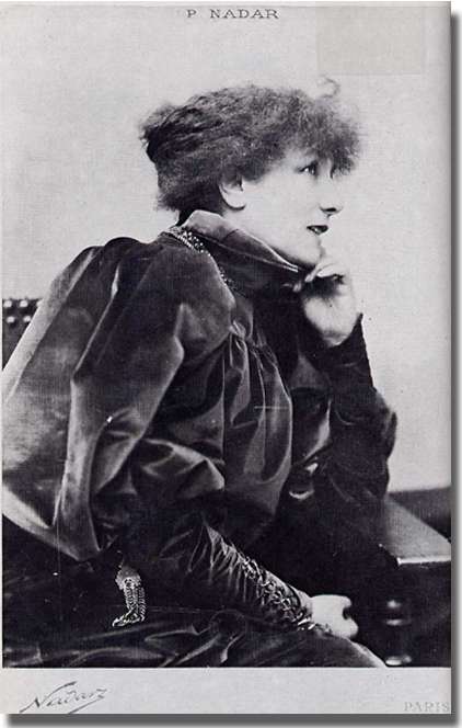 Sarah Bernhardt, foto Nadar