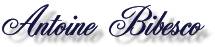 Antoine Bibesco  