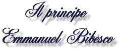 Il principe Emmanuel Bibesco 