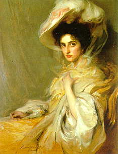 Elaine Greffulhe in un ritratto di Philippe de Laszlo