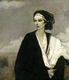 Ida Rubinstein ritratta da Romaine Brooks