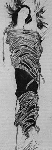 bozzetto per un costume di scena di  Ida Rubinstein