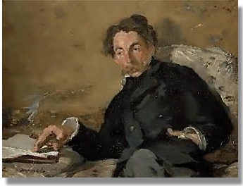 Mallarmé ritratto da  Manet