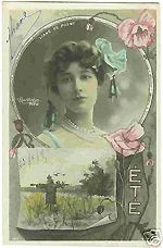 Cartolina postale. Foto Reutlinger  Cartolina postale. Foto Reutlinger