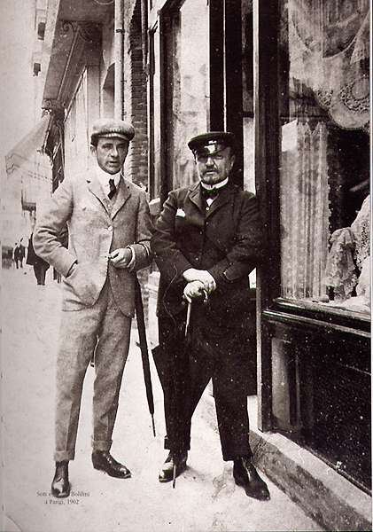 Sem e Boldini a parigi (foto) Sem e Boldini a parigi (foto)