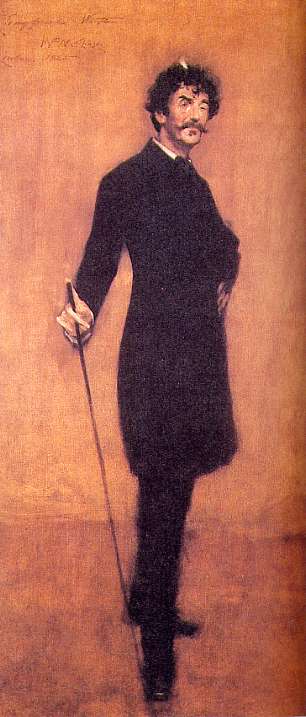 Whistler ritratto da Chase, 1885