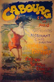 Cabourg 1893, affiche