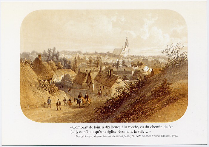 Illiers in una vecchia litografia