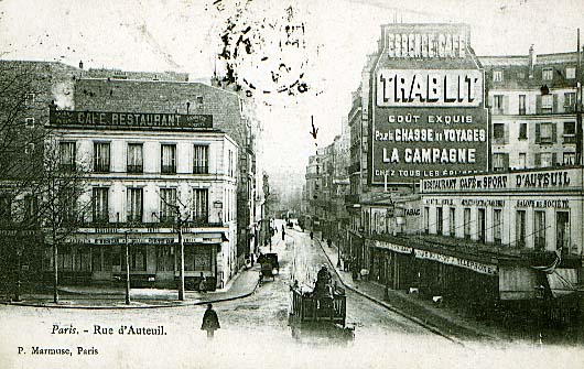 Auteuil, una strada