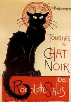 Steinlein-Le cabaret le Chat Noir, affiche 