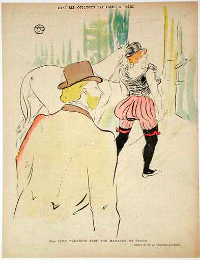 Toulouse Lautrec - Les Folies Berg&egrave;re
