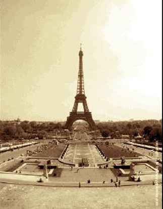 La place du Trocad&eacute;ro in una foto del primo '900