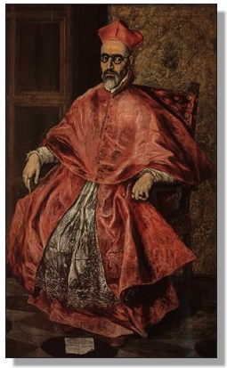 El Greco - ritratto del cardinale  Fernando Nino de Guevara
