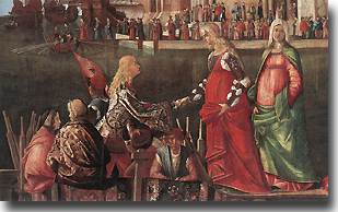 Carpaccio - L'incontro dei fidanzati