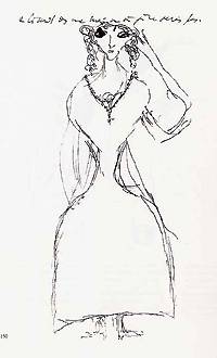 Fanciulla in riva al mare