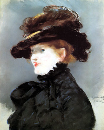 Claude Manet-Ritratto di M&eacute;ry Laurent,1882