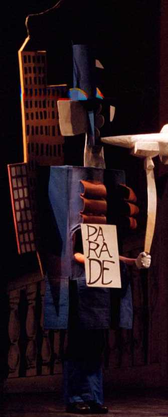 Il Manager.Particolare di una delle foto di scena