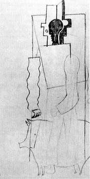 Picasso-bozzetto per il personaggio del Manager