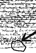 L'ultima pagina del manoscritto della recherche