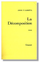 Copertina del libro di Anne Garreta